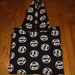 Supreme “fuck em” hoodie